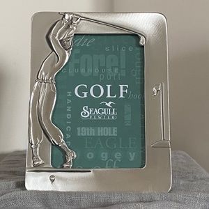 VTG Seagull Pewter Golf Photo Frame BNIB